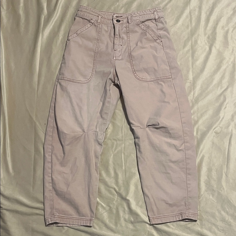 Pilcro Women's Jeans in Light pink— MISSING top button